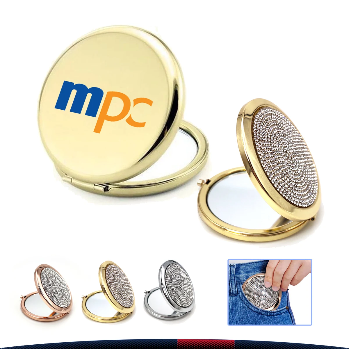 Diamond Foldable Mirror 1