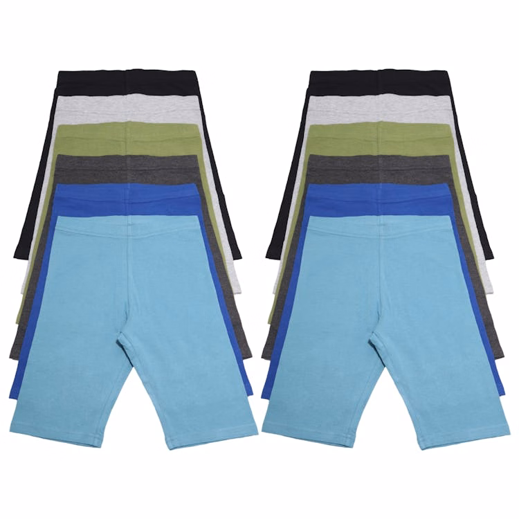 Girls' Cotton Athletic Shorts - Assorted