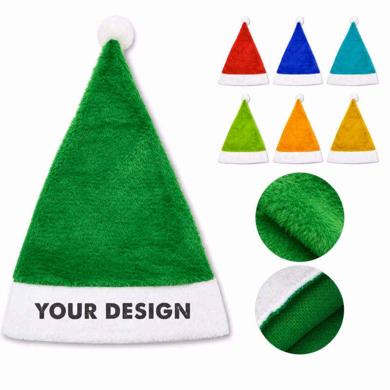 Velvet Santa Claus Hat