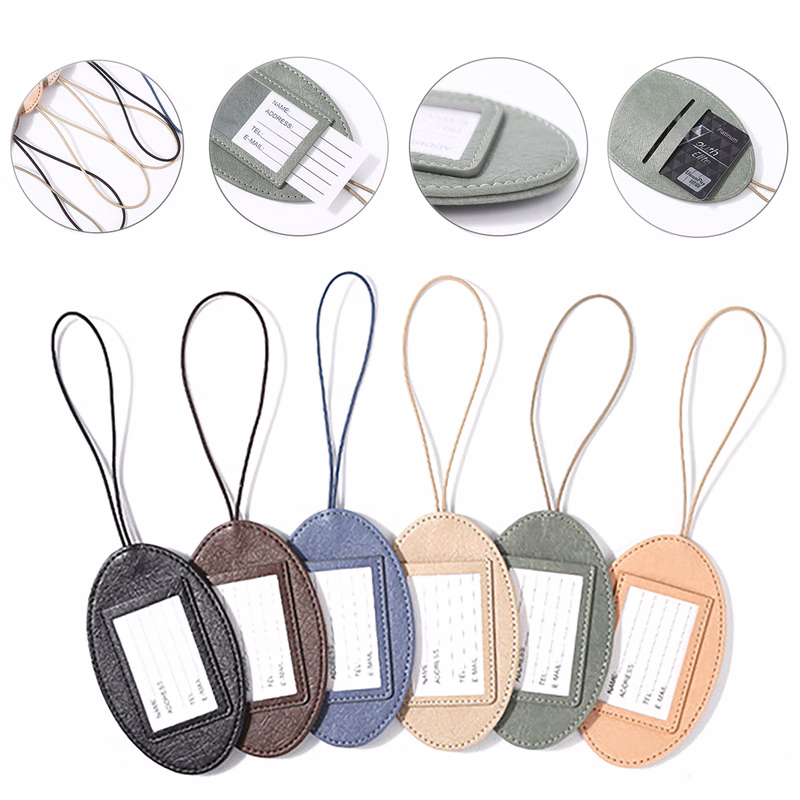 PU Multifunction Luggage Tags
