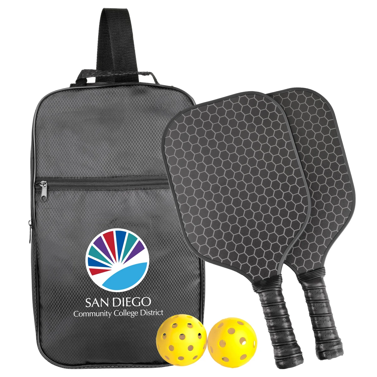 4-Piece Carbon Fiber Pickleball Set 1