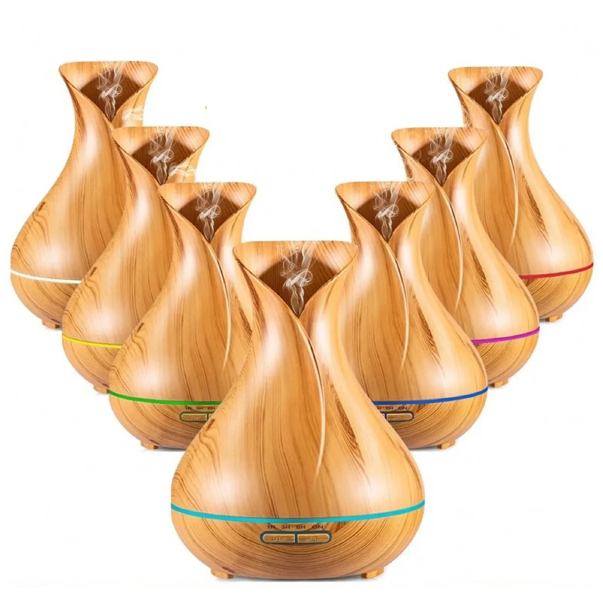 Rainbow 7 colors Cool Mist Aroma Humidifier 1