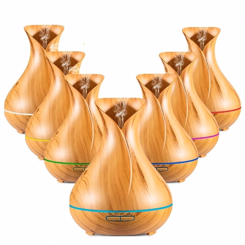 Rainbow 7 colors Cool Mist Aroma Humidifier