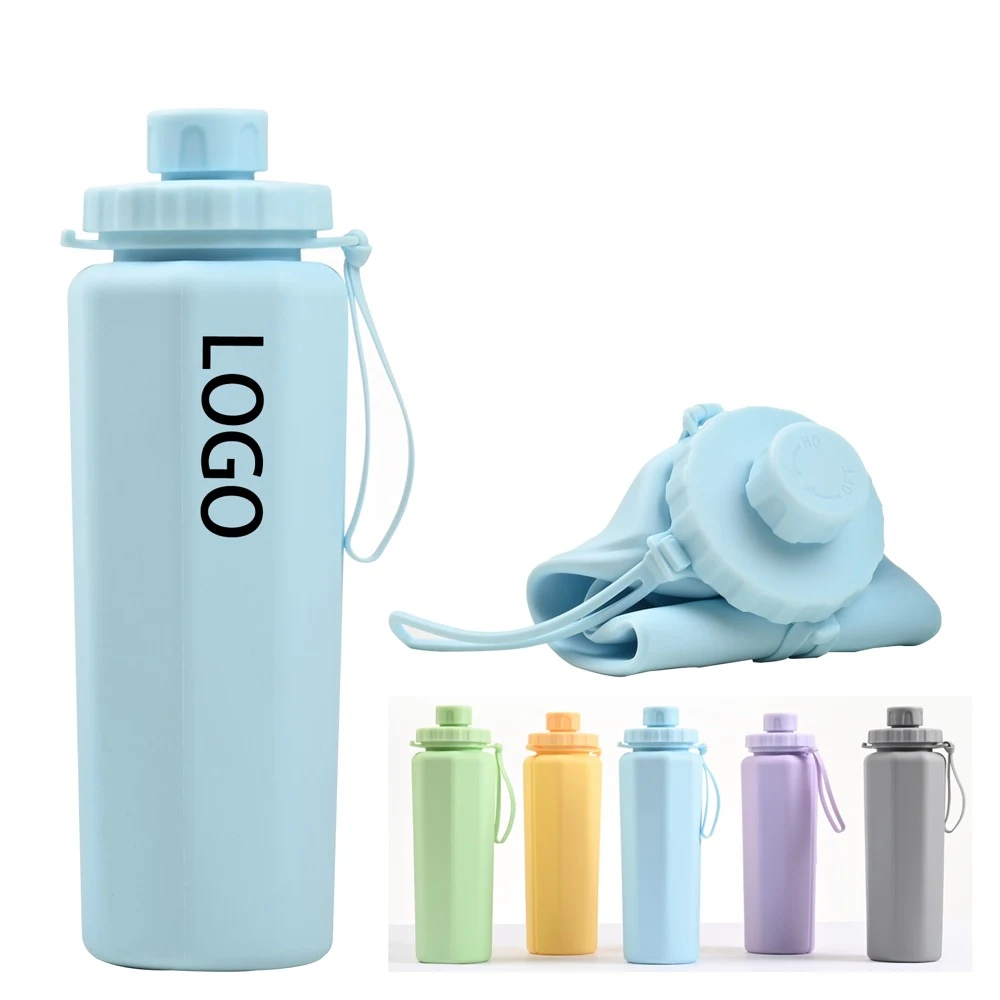 Foldable Silicone Sports Water Bottle 1