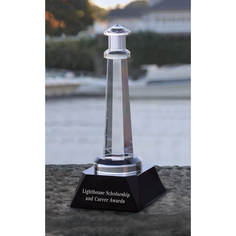 Small Cambridge Lighthouse with Black Base 1