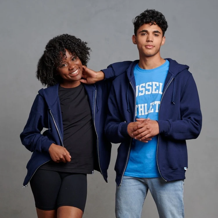 RUSSELL ATHLETIC DRI-POWER® Unisex Full-Zip Hoodie, custom hoodie or sweatshirt with logo imprint 1