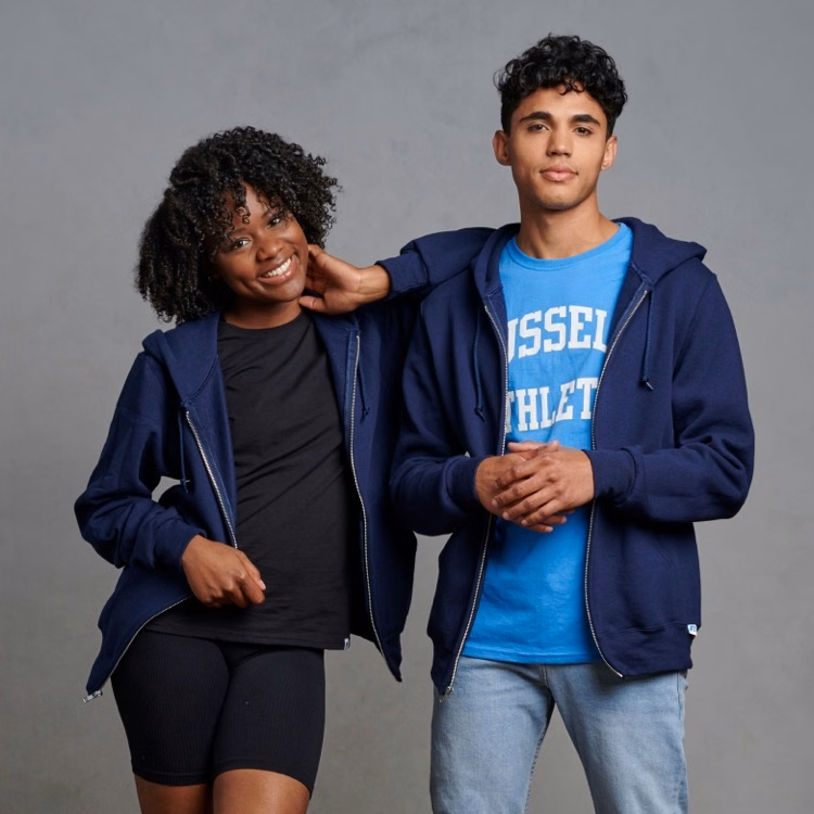 RUSSELL ATHLETIC DRI-POWER® Unisex Full-Zip Hoodie