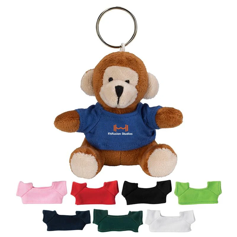 Miniature Cute Monkey Key Chain 1