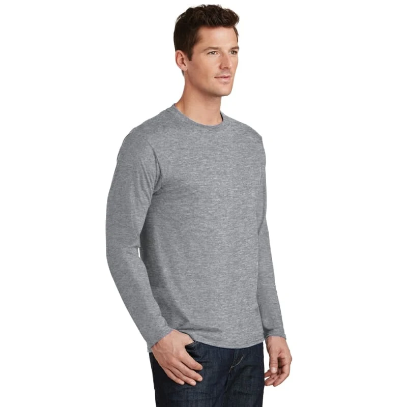 Port & Company Long Sleeve Fan Favorite Tee. 1