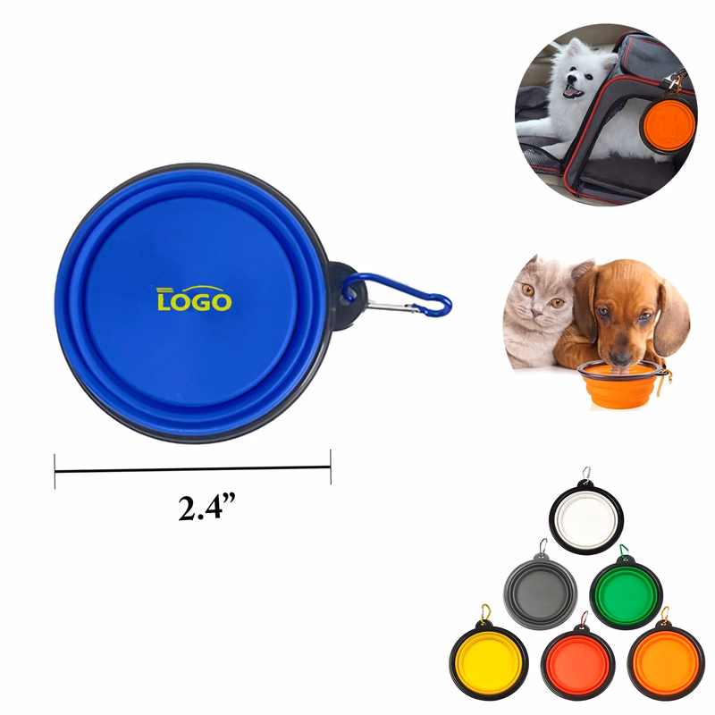 MOQ50 Multi-Size Portable Pet Bowl Water