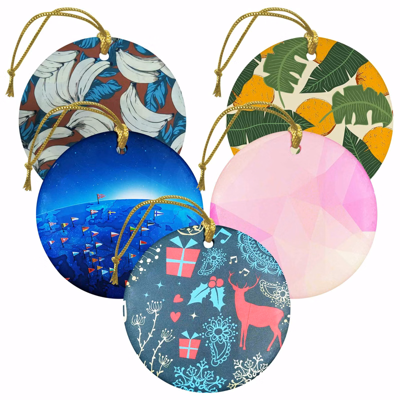Christmas Circle Ornaments