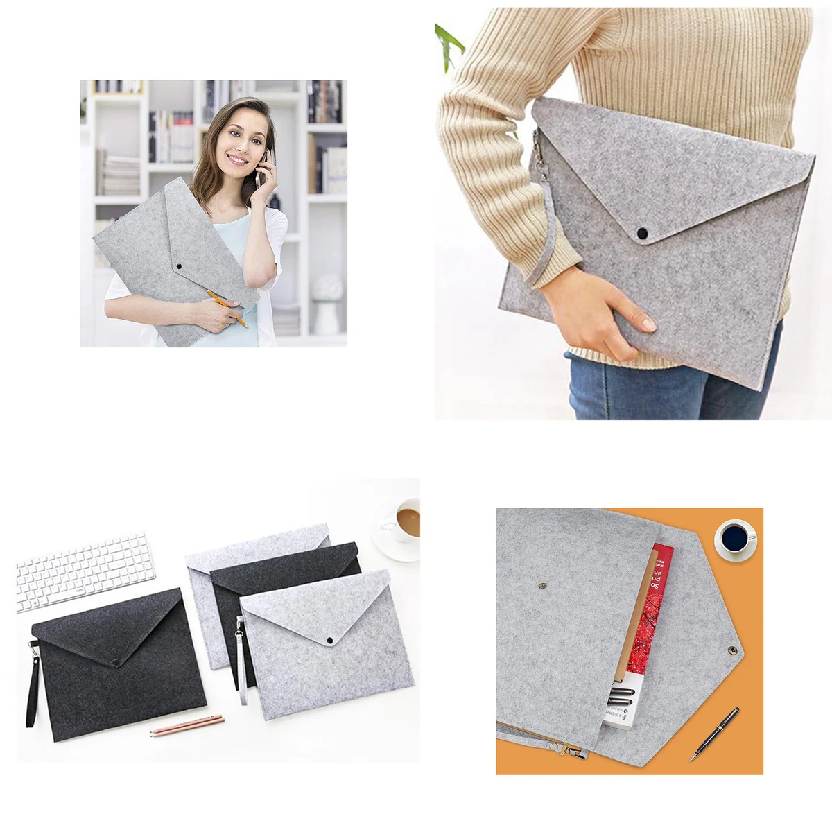 Felt Folder Expanding File Folder 1