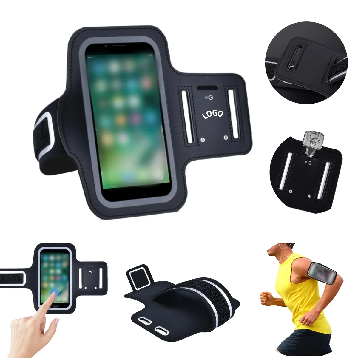Outdoor Sports Gym Water Resistant Armband Case 1