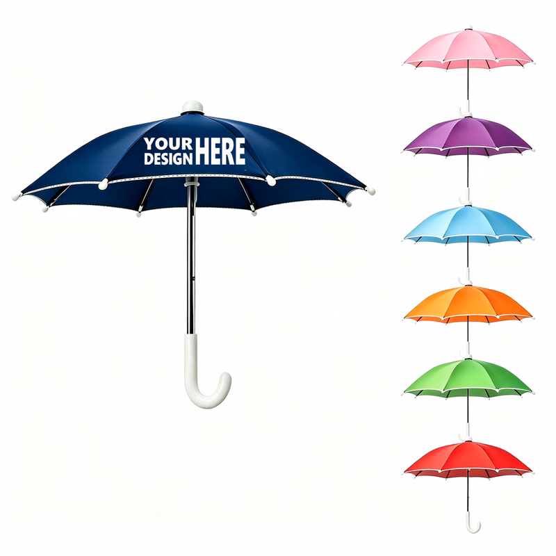Outdoor Phone Sunshade Stand with J-Hook