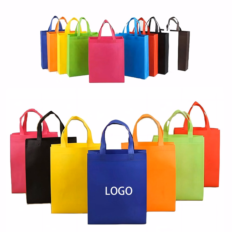 Non-woven Tote Reusable Gift Bags 14 Color