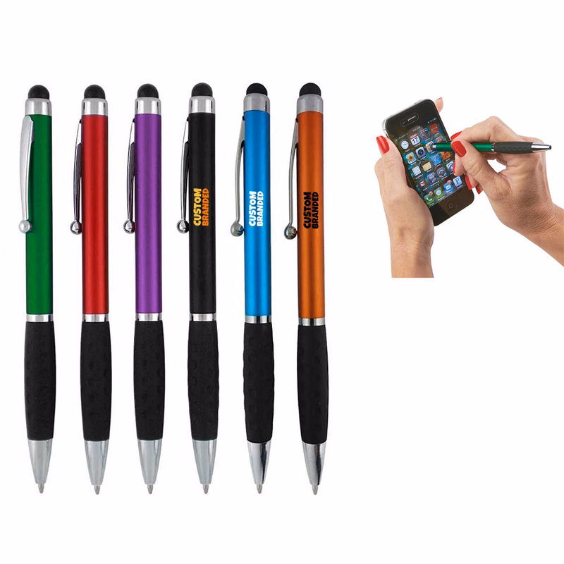 2-In-1 Touch Screen W/Twist Stylus Ballpoint Pen