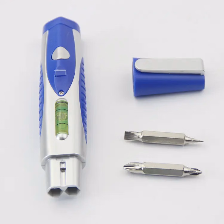 4 In 1 Multi Function Level Light Screwdriver Pen