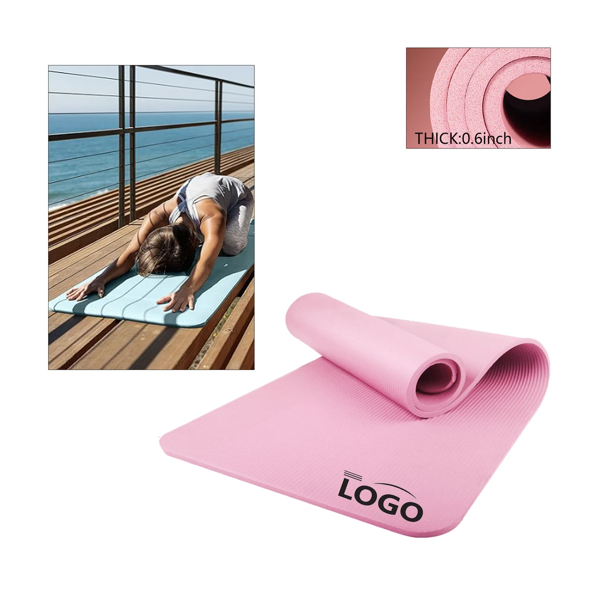 Anti Slip Fitness Yoga Mat 1