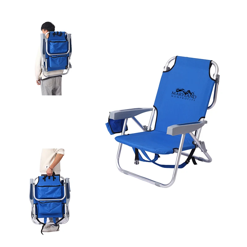 Custom Folding Lounge Beach Camping Wearable Chairs 1