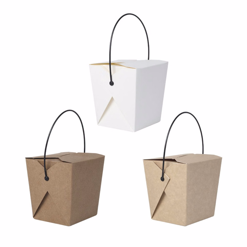 Disposable Fast Food Paper Packing Box