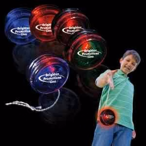 2 3/8" Light Up Red LED Glow Yo-Yo