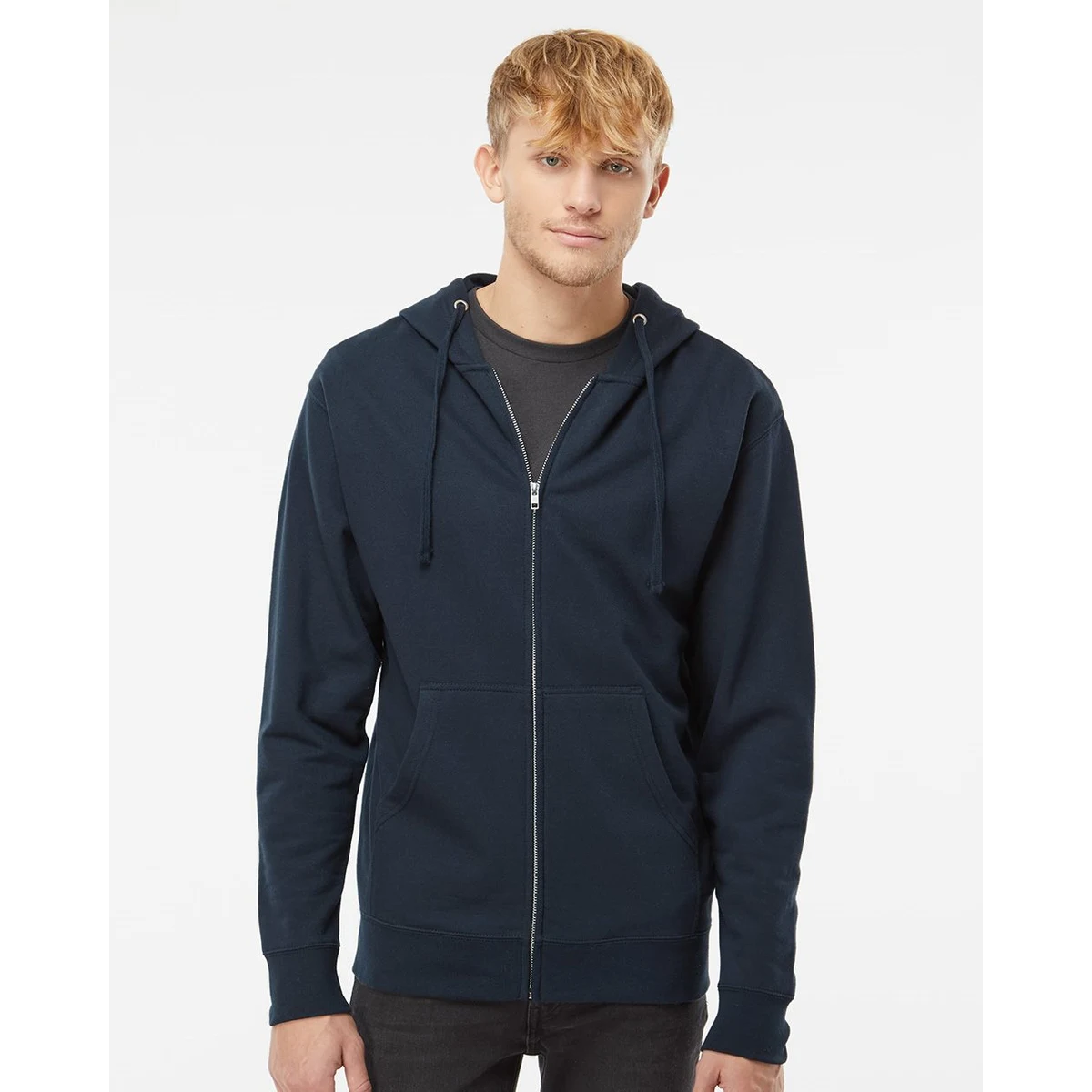 Unisex Midweight Full-Zip Hooded Sweatshirt - SS4500Z 1