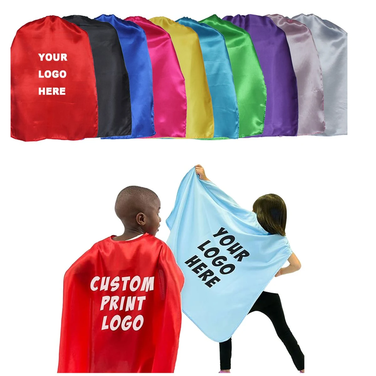 Customizable Superhero Cape for Kids 1