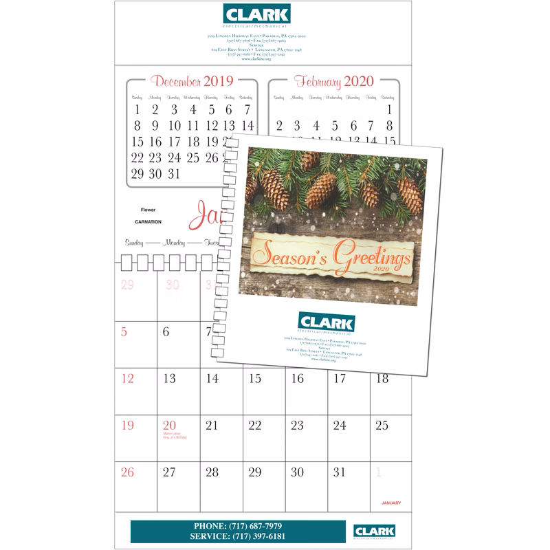 Executive Memo Calendar