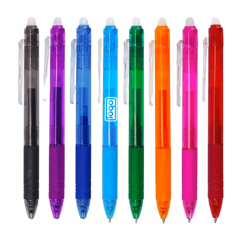 Colorful Retractable Erasable Gel Pens