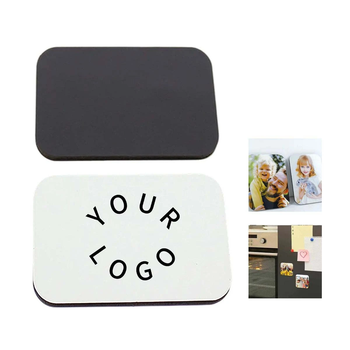 Magnetic Rectangle Fridge Sticker for Home and Office 1