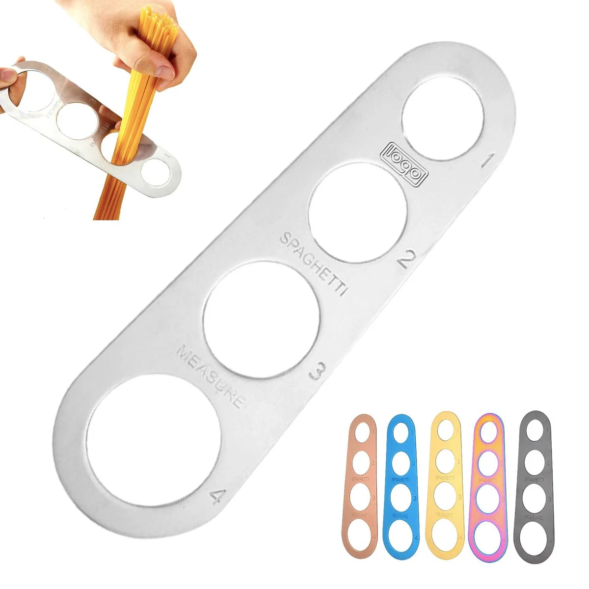 Metal Pasta Ruler 1