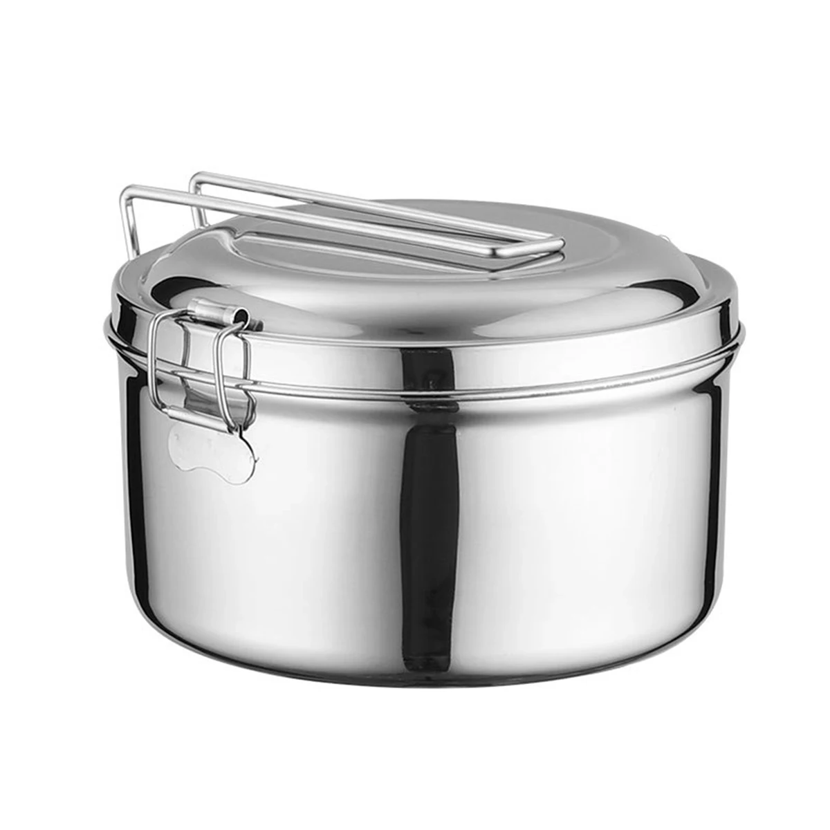 Round Stainless Steel Lunch Box 1