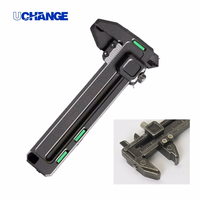 Pocket EDC Mini Caliper Multi-Tool Keychain