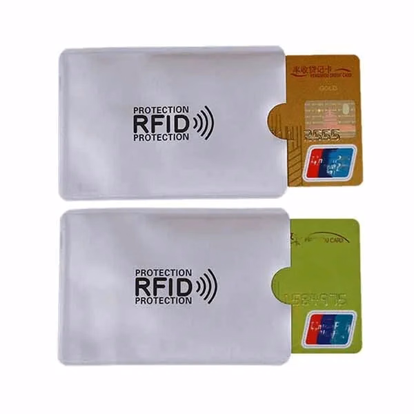 RFID Blocking Sleeves Protect your Cards Electronic Theft