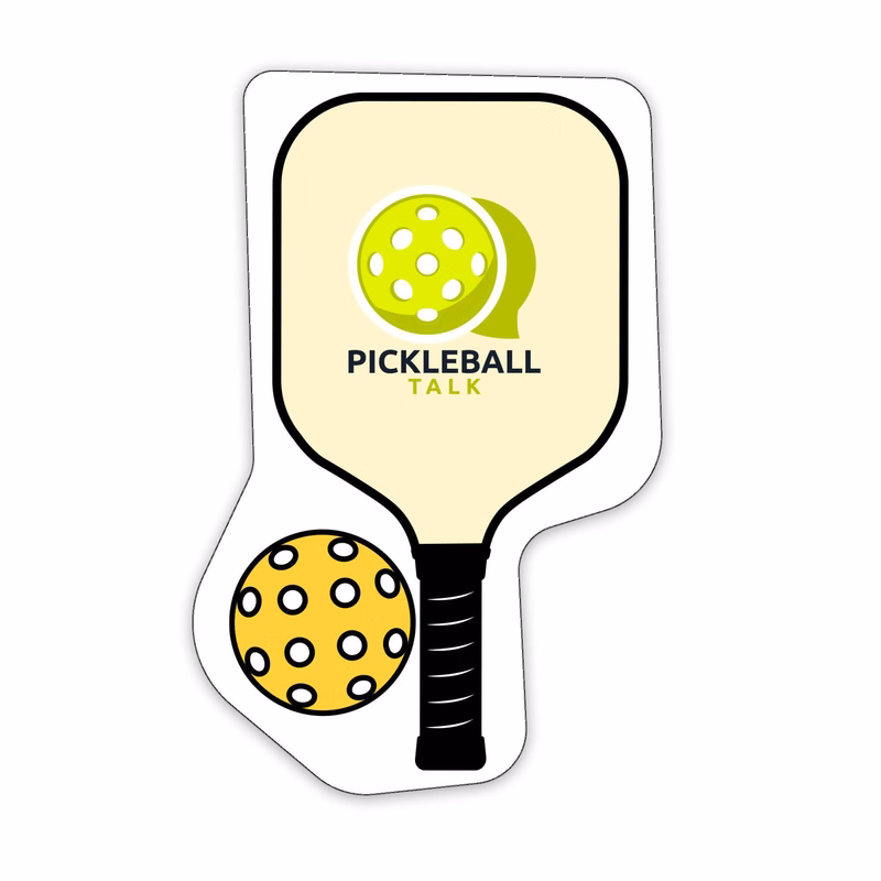 Pickleball Shaped NoteKeeper™ Magnet 20 Mil