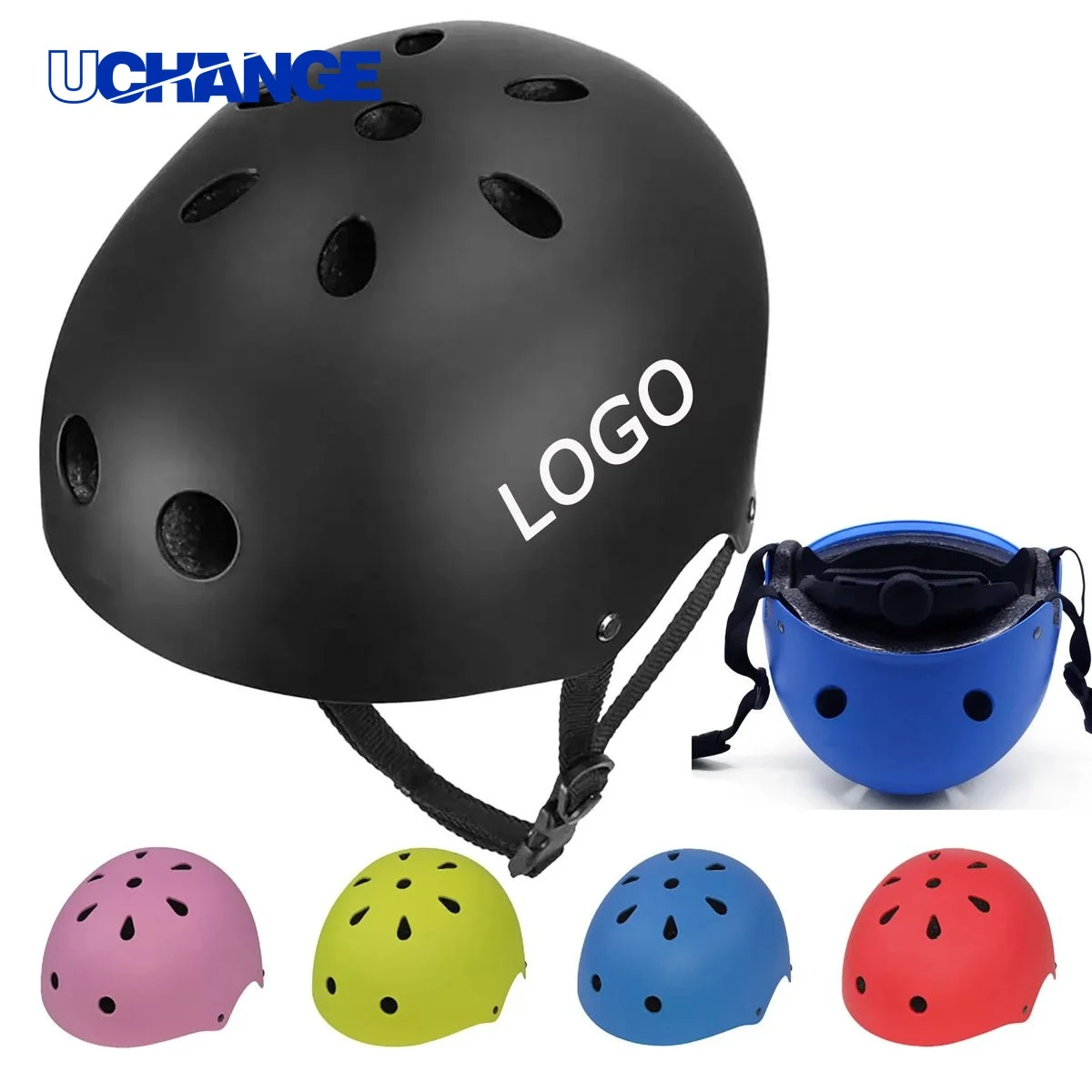 Adjustable Kids Adult Bicycle Skate Helmet for Cycling Safety and Outdoor Use 1