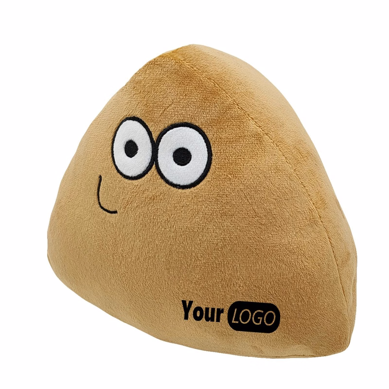Cotton Big eye plush toy throw pillow