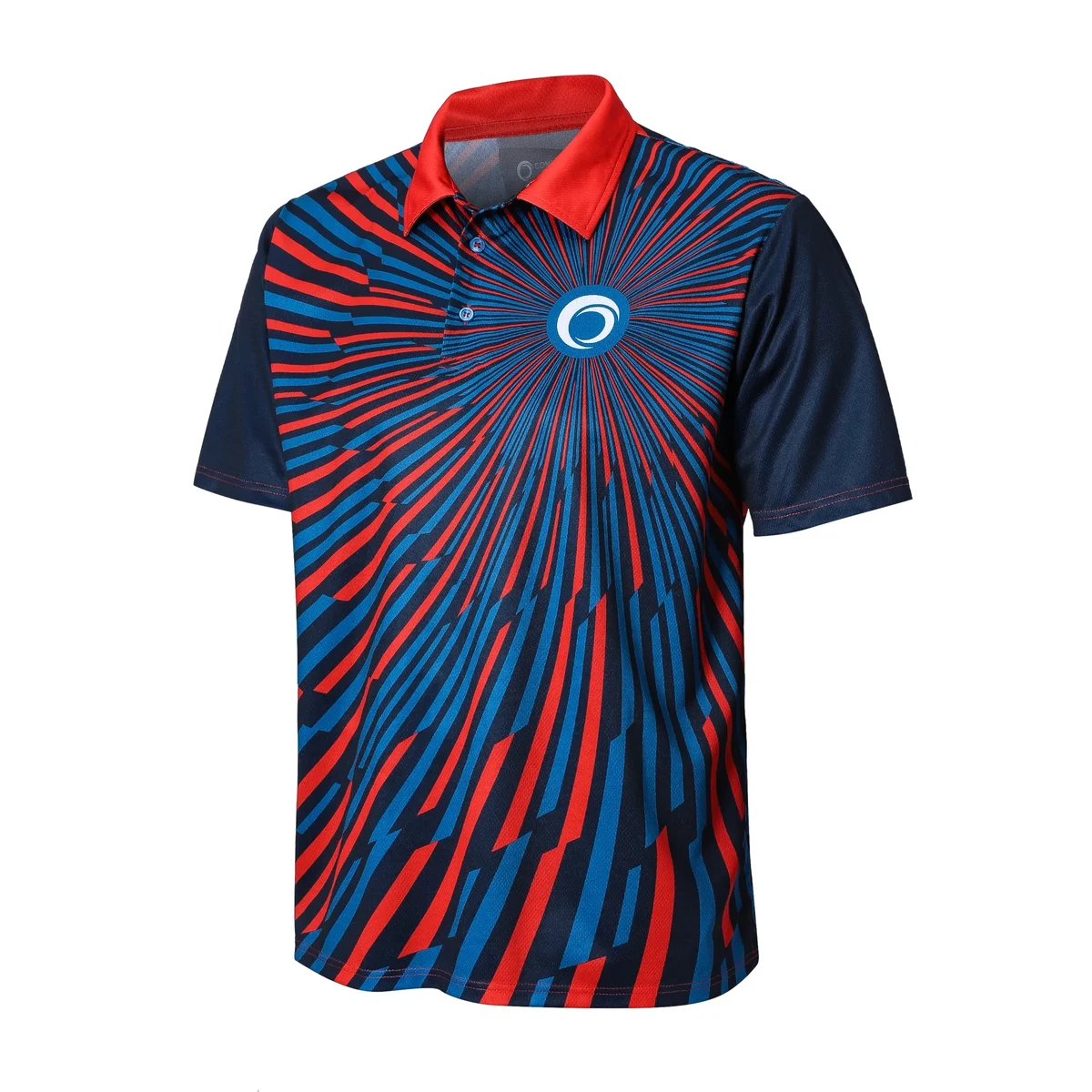 Men's 100% Polyester Sublimated Basic Polo 1