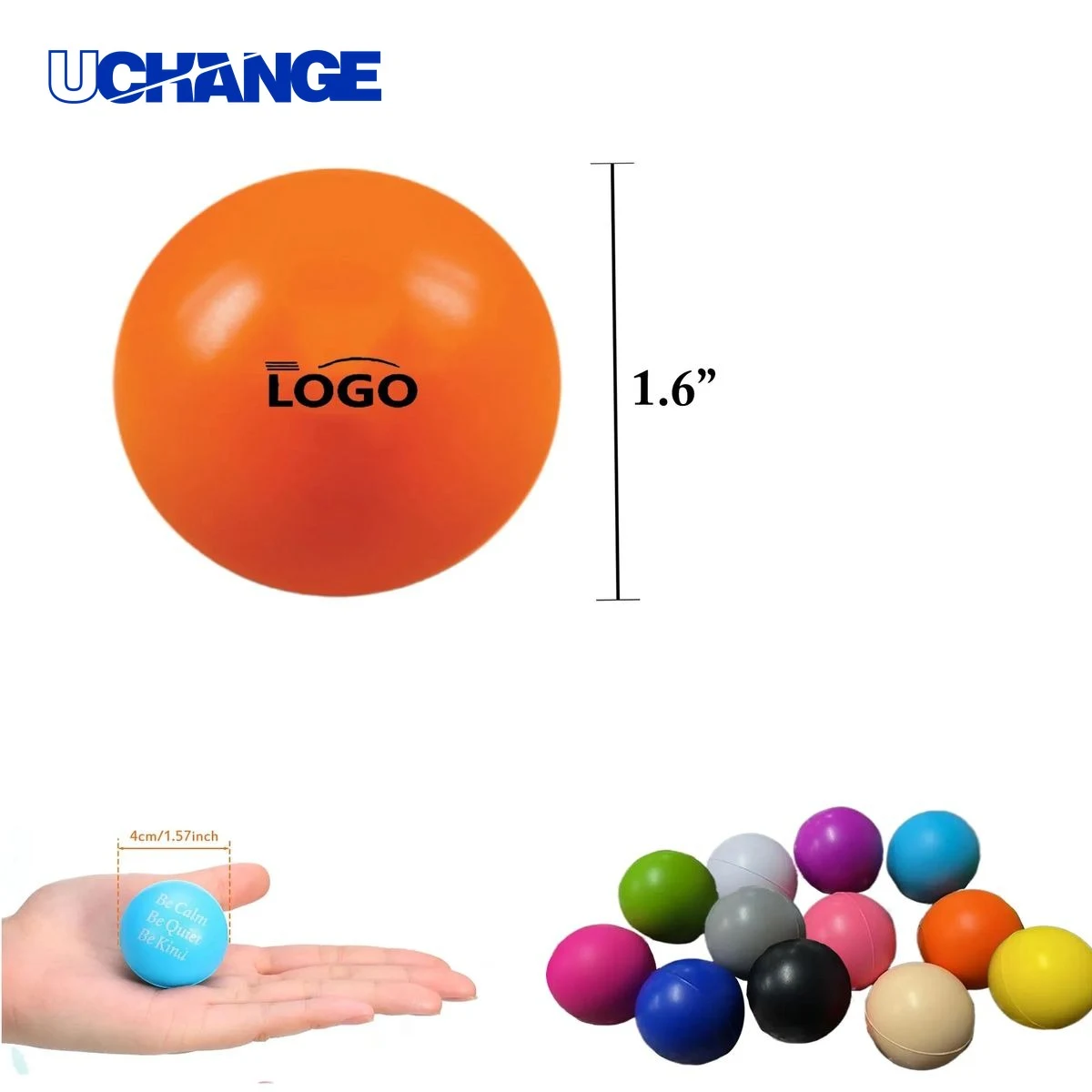 Multi-Size Stress Relief Squeeze Ball Set 1