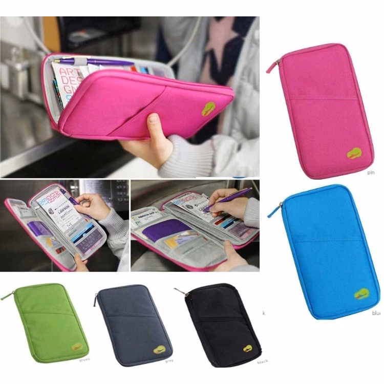 5"*10"*4/5" Multifunction Pocket,Passport Bag, Card Bag,Paperwork Bag.