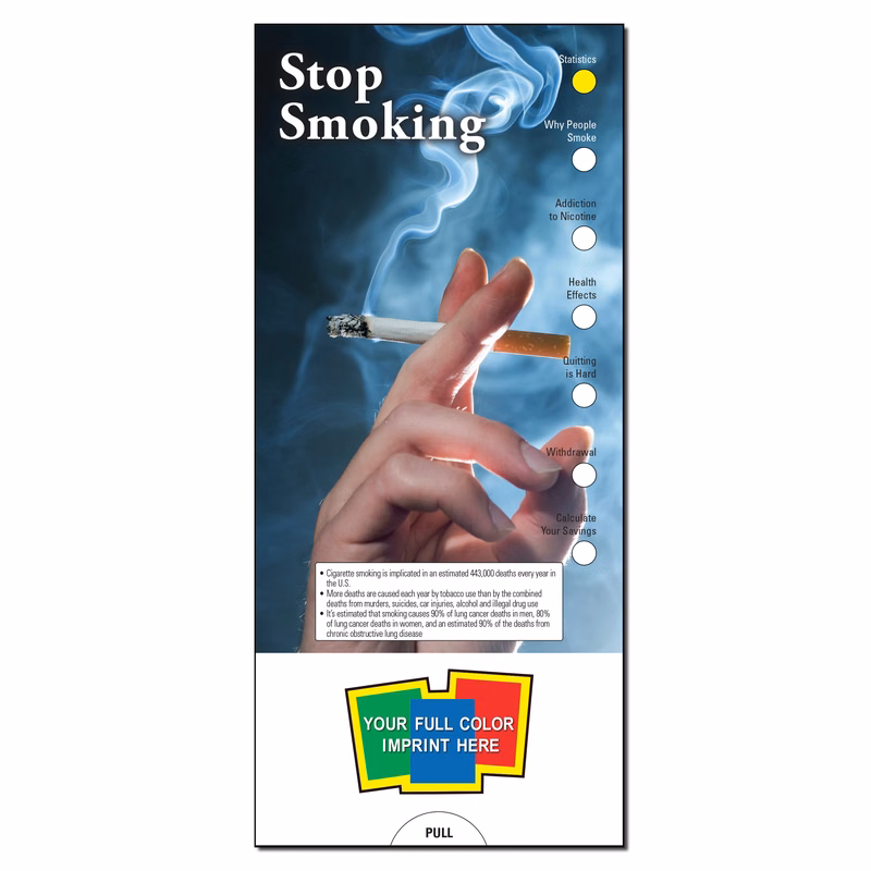 SLIDE CHART - Stop Smoking Slide Chart