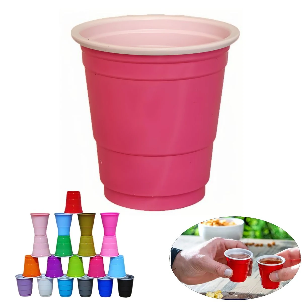 2oz Plastic Shot Glass Cup 1