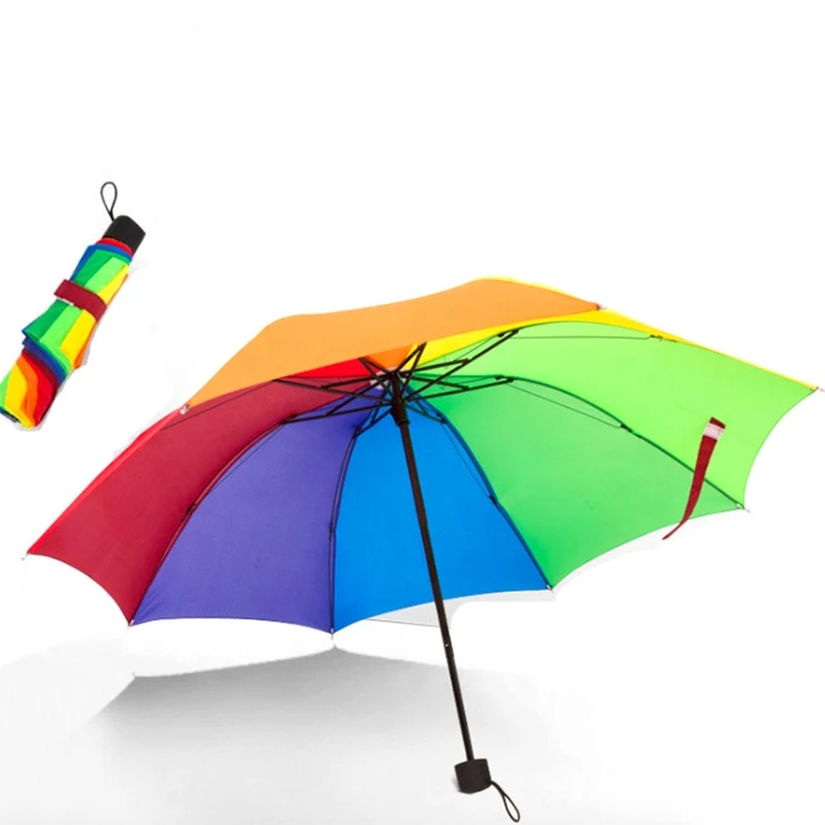 43'' Arc Rainbow Folding Umbrella 1