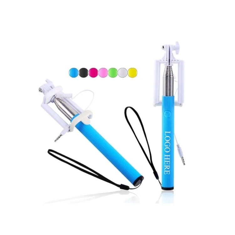 Selfie Stick with Wired Shutter Button 1