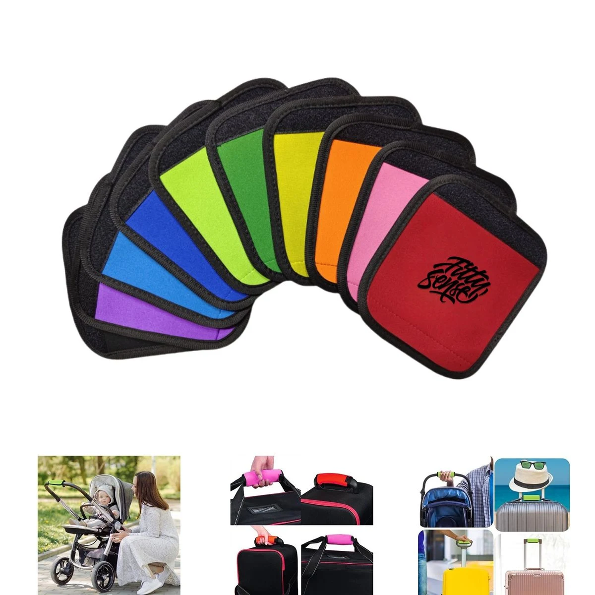 Neoprene Luggage Handle Wrap 1