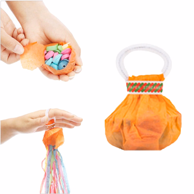 Colorful Paper Toss Rope