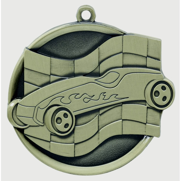 Pinewood Derby Mega Medal, 2-1/4"