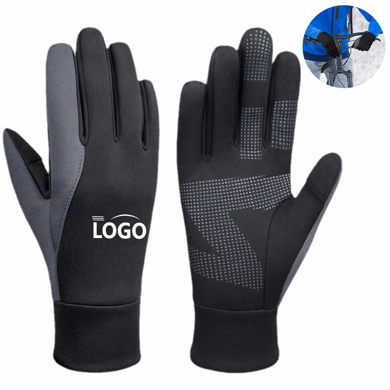 Waterproof Cycling Gloves with Touchscreen Functionality