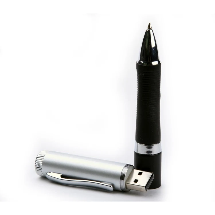 Pen USB Flash Drive with Rubberized Grip 1