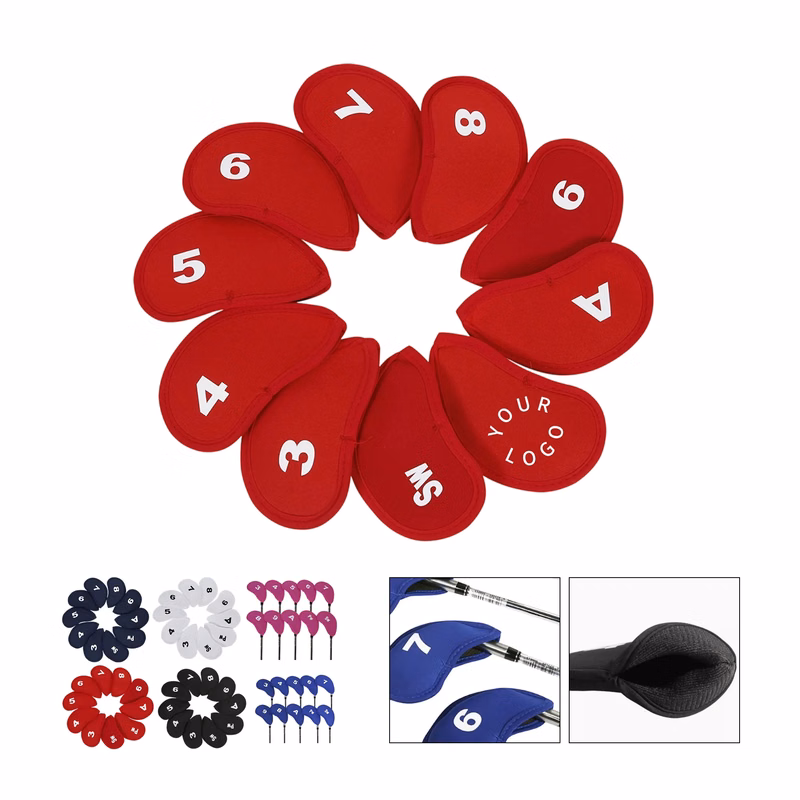 11-Piece Golf Club Headcover Set